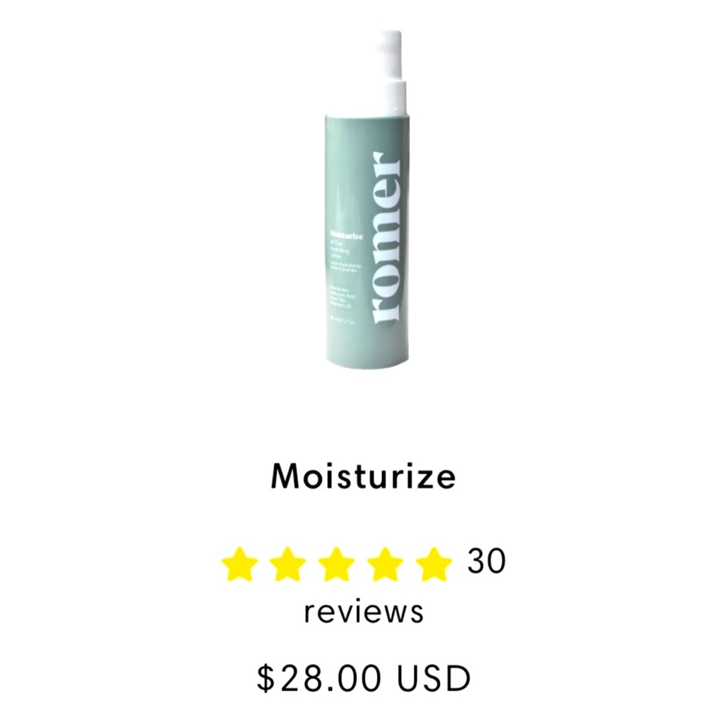 NEW ROMER MOISTURIZE CREAM - Picture 3 of 4